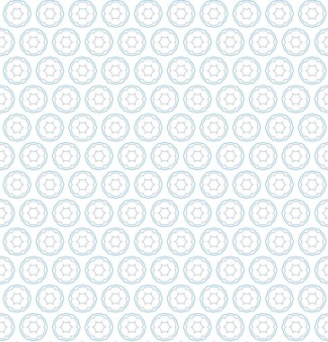 Çizgi sanatı ile kusursuz vektör deseni.