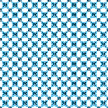 Soyut geometrik şekilli kusursuz desen