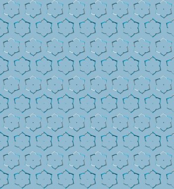 Çizgi sanatı ile kusursuz vektör deseni.