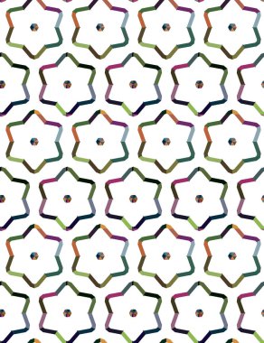 soyut dikişsiz kalıp, kopyalama alanı için arkaplan, vektör illüstrasyonu 