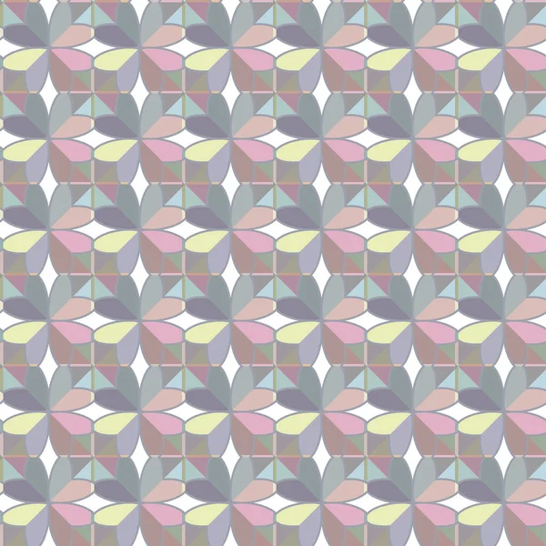 Abstraktes Nahtloses Muster Hintergrund Für Kopierraum Vektorillustration — Stockvektor