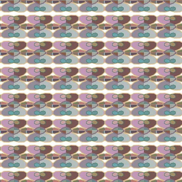 Symmetrie Hintergrund Für Kopierraum Abstraktes Nahtloses Muster Vektorillustration — Stockvektor