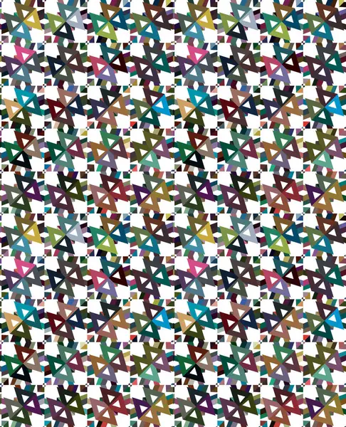 Abstract Pattern Illustration Seamless Background — Stock Vector