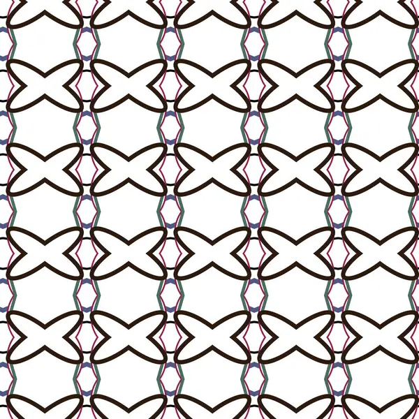 抽象的なパターン図シームレスな背景 — ストックベクタ