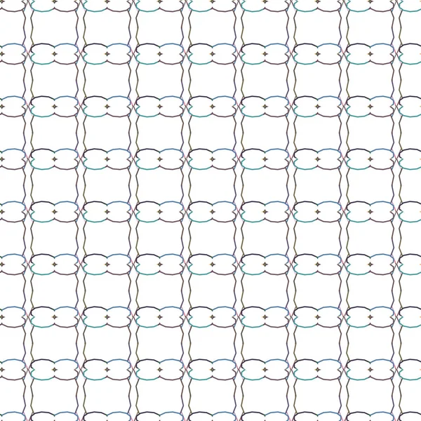 Abstrato Forma Geométrica Padrão Fundo Vetorial — Vetor de Stock