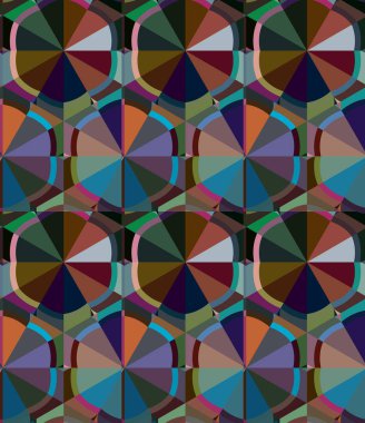 Kopyalama alanı için geometrik vektör arkaplanı, poster duvar kağıdı