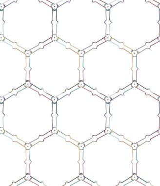 soyut geometrik şekil, model vektör arkaplan