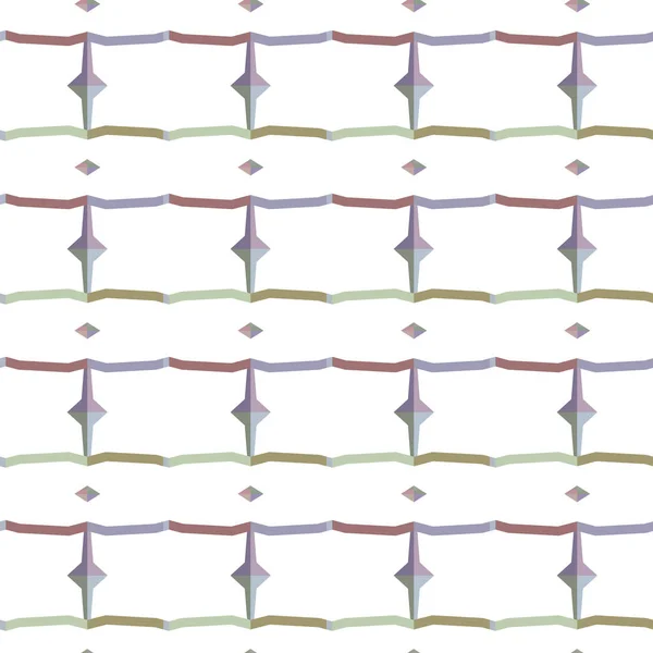 Abstrakt Geometrisk Form Mönster Vektor Bakgrund — Stock vektor