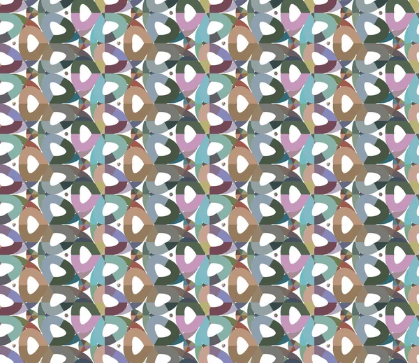 Abstract Pattern Illustration Seamless Background — Stock Vector