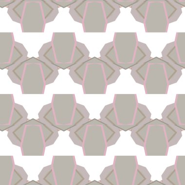 soyut süs arkaplanı, simetri vektörü çizimi 