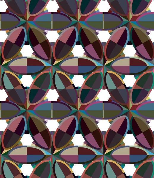 コピースペースのための幾何学的ベクトル背景 ポスター壁紙 — ストックベクタ