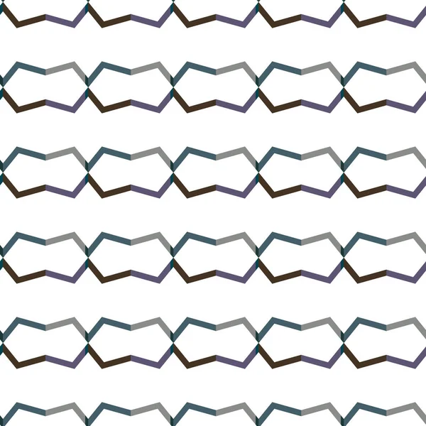 Abstrakt Mönster Illustration Sömlös Bakgrund — Stock vektor