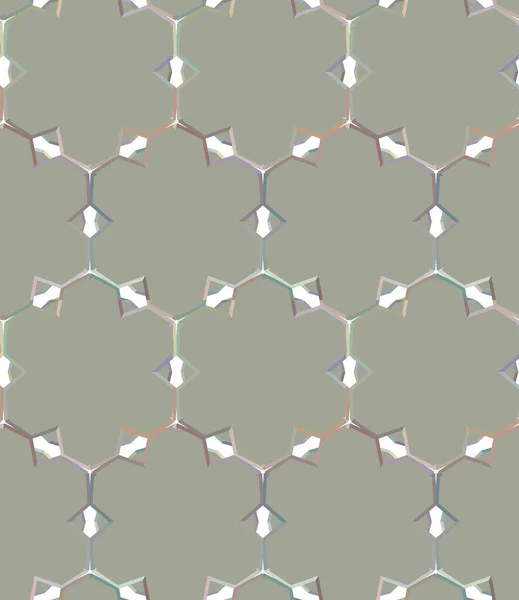 Abstrakt Geometrisk Form Mönster Vektor Bakgrund — Stock vektor