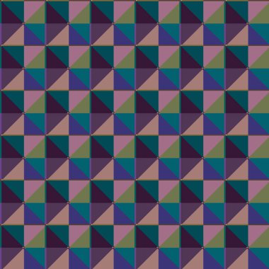 Geometrik soyut desen, vektör illüstrasyonu 