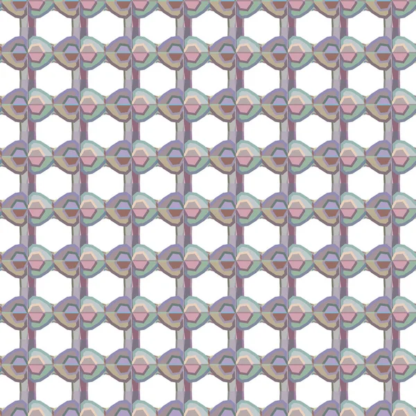 Illustrazione Astratta Del Modello Sfondo Senza Soluzione Continuità — Vettoriale Stock