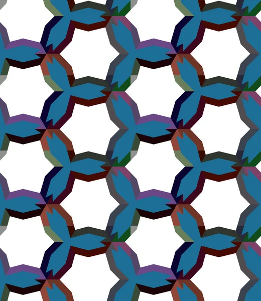抽象的なパターン図シームレスな背景 — ストックベクタ