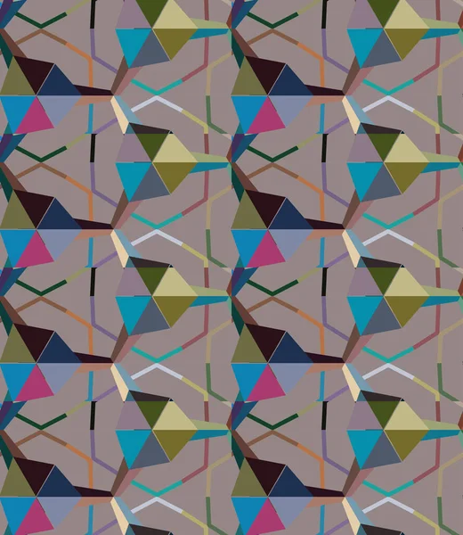 Abstrakte Musterillustration Nahtloser Hintergrund — Stockvektor