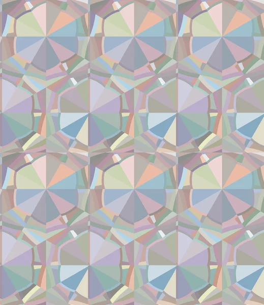 Forma Geométrica Abstracta Fondo Vector Patrón — Vector de stock