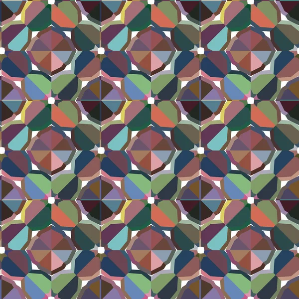 抽象的なシームレスなパターンの背景ベクトル図 — ストックベクタ