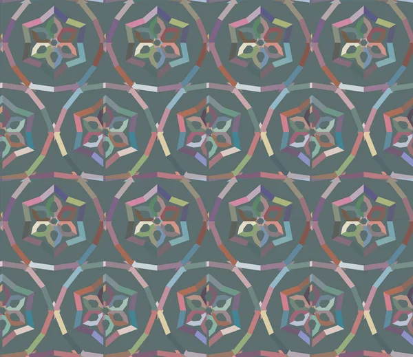 抽象的なパターン図シームレスな背景 — ストックベクタ