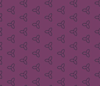 soyut süs arkaplanı, simetri vektörü çizimi 