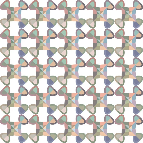 Абстрактна Геометрична Форма Векторний Фон Візерунка — стоковий вектор