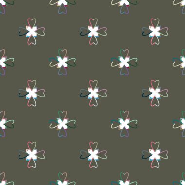 soyut süs, şablon vektör arkaplanı