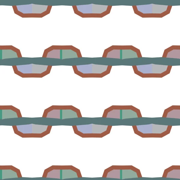 Abstrakte Geometrische Form Mustervektorhintergrund — Stockvektor