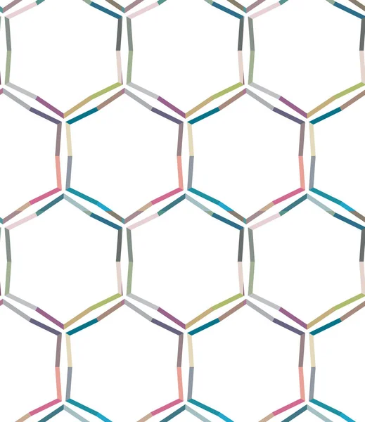 Abstrakte Geometrische Form Mustervektorhintergrund — Stockvektor