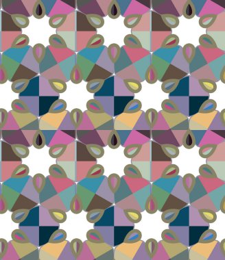 soyut süs, şablon vektör arkaplanı