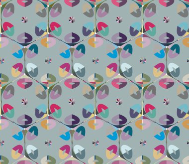 soyut süs, şablon vektör arkaplanı