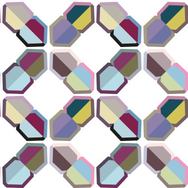 soyut geometrik şekil, model vektör arkaplan