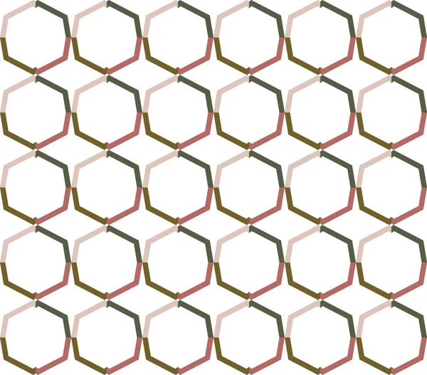 Abstrato Forma Geométrica Padrão Fundo Vetorial —  Vetores de Stock