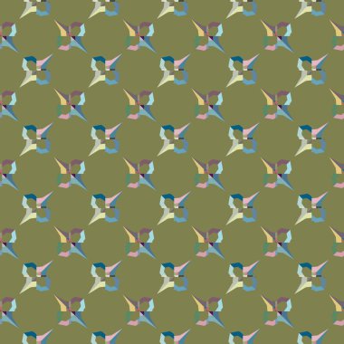 soyut süs, şablon vektör arkaplanı