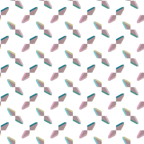 Abstrakt Geometrisk Form Mønsterbakgrunn – stockvektor