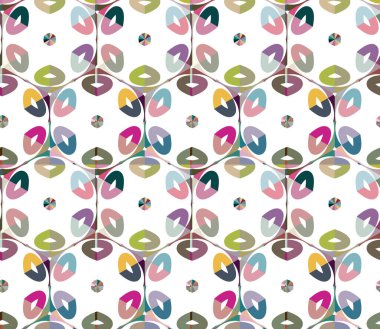 soyut süs, şablon vektör arkaplanı