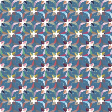 soyut süs, şablon vektör arkaplanı