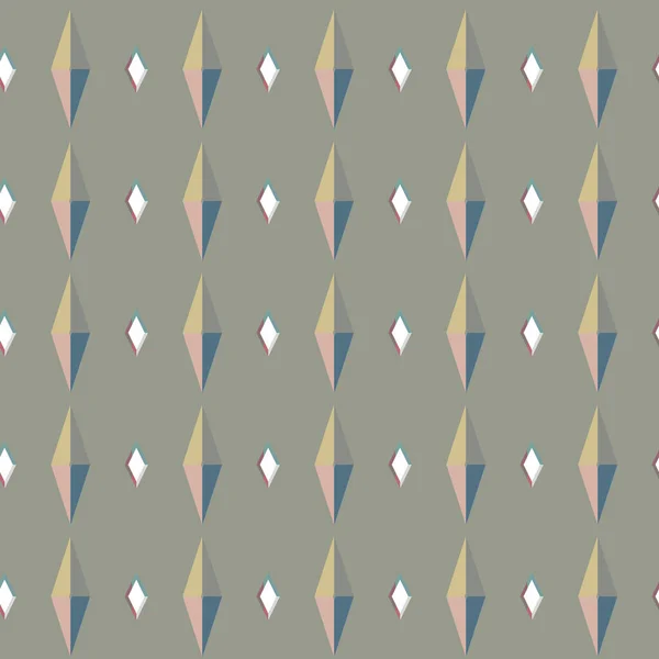 Abstraktes Ornament Muster Vektor Hintergrund — Stockvektor
