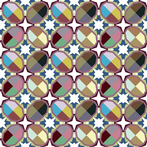 Ornement Abstrait Fond Vectoriel Motif — Image vectorielle