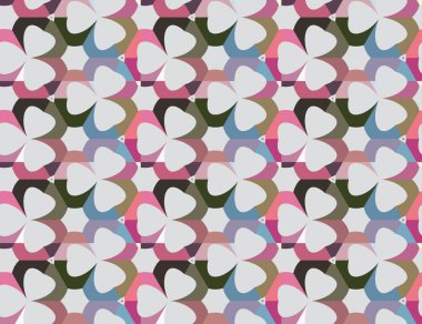 soyut süs, şablon vektör arkaplanı