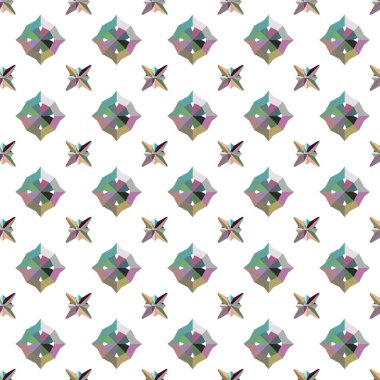 soyut süs, şablon vektör arkaplanı