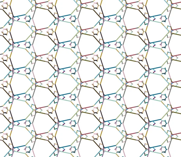 Абстрактный Орнамент Векторный Фон — стоковый вектор