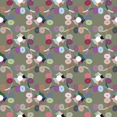 soyut süs, şablon vektör arkaplanı