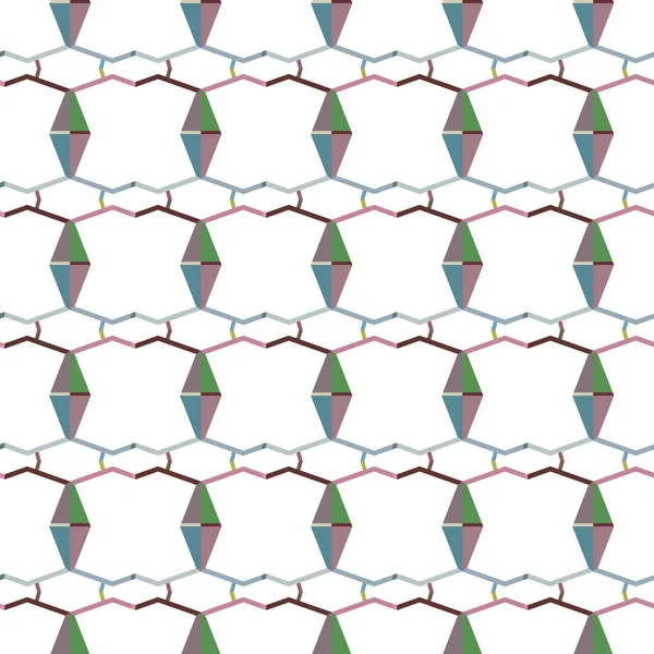 Abstrakcyjny Kształt Geometryczny Tło Wektora Wzorca — Wektor stockowy