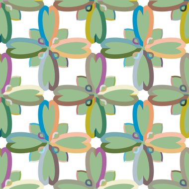 soyut süs, şablon vektör arkaplanı