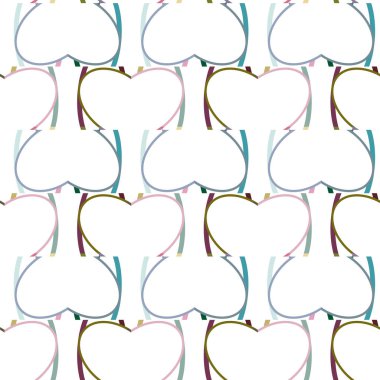 soyut süs, şablon vektör arkaplanı