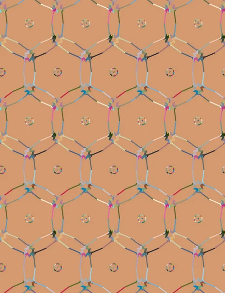Абстрактный Орнамент Векторный Фон — стоковый вектор