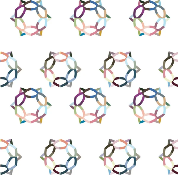 Абстрактный Орнамент Векторный Фон — стоковый вектор