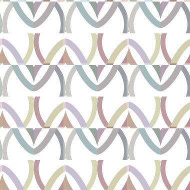 Kusursuz şablon, soyut duvar kağıdı, vektör illüstrasyonu 