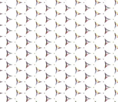 Modern geometrik vektör tasarımı, kusursuz desen çizimi